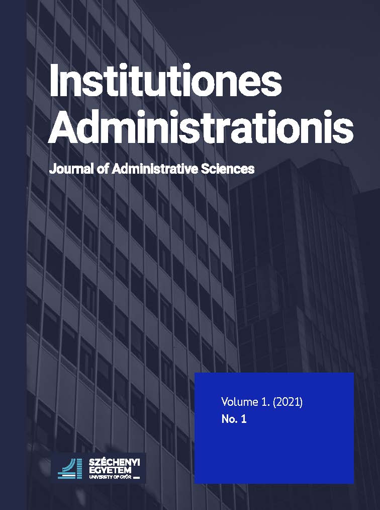 					View Vol. 1 No. 1 (2021): Institutiones Administrationis - Journal of Administrative Sciences
				